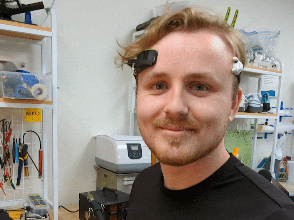 NIR-HEG Brain Scanner